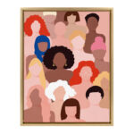 Alburtis 'Who Run The World' by Maja Tomljanovic - Floater Frame Print on Canvas - Image 6