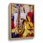 All That Jazz Print on Canvas