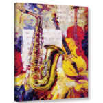 All That Jazz Print on Canvas - Image 2