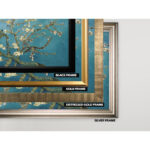 Almond Blossom by Vincent Van Gogh - Picture Frame Print on Canvas - Image 7