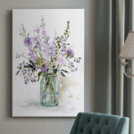Amaiia " Purple Passion II " Painting Print - Image 2