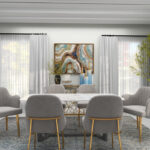 Annamarie Metal Floor Vase - Image 4