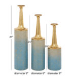 Annamarie Metal Floor Vase - Image 5