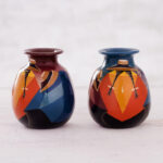 Annelis Handmade Ceramic / Porcelain Table Vase (Set of 2)