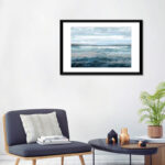 Aqua In Motion by Jake Messina - Gallery - Wrapped Canvas Giclee Print