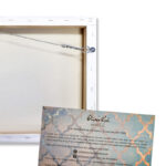 Ariaana " Floral And Botanical Beautiful Growth, Cabin / Lodge Blue " by Oliver Gal - Image 6