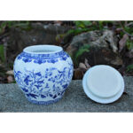 Ashantii Handmade Porcelain China Decorative Urns & Jars - Image 2