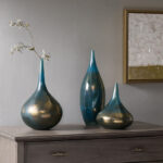 Aurora 3-Piece Glass Vase Set - Image 2