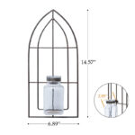 Azevedo Metal Wall Vase - Image 4