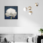 Barroso " Floral And Botanical Pretty View, Modern & Contemporary White " by Oliver Gal