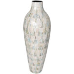 Basnett Handmade Mother Of Pearl Table Vase - Image 8