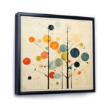 Beige Mid Century Minimalist Masterpiece - Minimalism Wall Art - Image 2