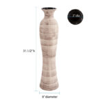 Bivens Ceramic / Porcelain Floor Vase - Image 4