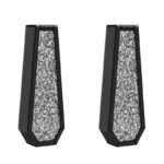 Black Extra Tall Floor Vase Decorative Modern Handmade 30''H (Set of 2) - Image 7