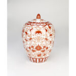 Bloomer 11" Porcelain Ginger Jar