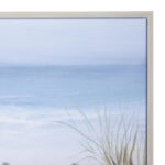Blue Coastal - Floater Frame Painting Print on Canvas - Image 8