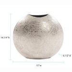 Boadicea Aluminum Table Vase - Image 4