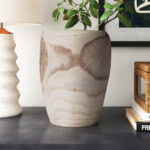 Brinton Handmade Wood Table Vase - Image 2