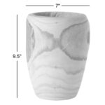 Brinton Handmade Wood Table Vase - Image 3