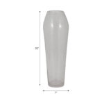 Brodan Handcrafted Glass Vase with Bubble Textured Design - Modern Decorative Accent - Image 4