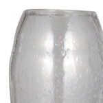 Brodan Handcrafted Glass Vase with Bubble Textured Design - Modern Decorative Accent - Image 6