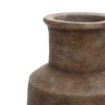 Brown Ombre Terracotta Narrow Inch Tall Vase - Image 3