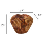 Burnetta Wood Table Vase - Image 2