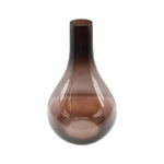 Caspian Long Neck 10" Handblown Glass Vase