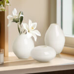Cecile 3-Piece Hand-Blown Glass Vase Set