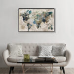 Celestial Map by Isabelle Z - Painting Print - Image 3