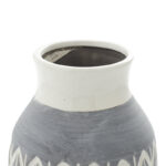 Ceramic Decorative Vase with Diamond Pattern - Image 6