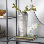 Ceramic Faux Marble Decorative Vase - Image 4