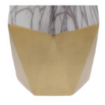 Ceramic Faux Marble Decorative Vase with Base - Image 5