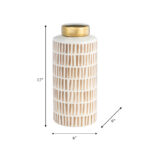 Ceramic Jar with Lid - Image 6