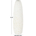 Ceramic Speckled Decorative Vase - Image 5