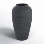 Ceramic Textured Decorative Vase