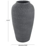 Ceramic Textured Decorative Vase - Image 3