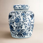 Chadwicks Decorative Bird Ceramic Ginger Jar with Lid