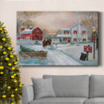 Christmas Tree Farm Premium Gallery Wrapped Canvas - Ready To Hang