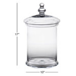 Classic Glass Decorative Urns & Jars - Image 2