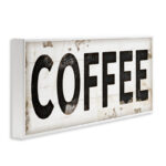 Coffee Typography Vintage Sign by Jennifer Pugh - Textual Art Print - Image 6