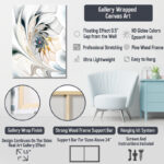 Colorful Wildflowers Meadow Blooms I - Wildflowers Wall Decor - Image 4