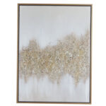 CosmoLiving by Cosmopolitan Canvas Glitter Flakes Geode Framed Wall Art with Frame - Image 8