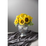 D7x9.5" Handmade Ceramic Table Vase - Image 2