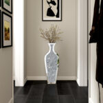 DeGrailly 28" Handmade Glass Floor Vase - Image 7