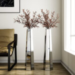 DeGrailly Handmade Glass Floor Vase (Set of 2) - Image 2