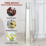 DeGrailly Handmade Glass Floor Vase (Set of 2) - Image 5