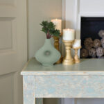 Decorative Stoneware Ceramic Vase with Sculptural Donut Shape and Boho Modern Design for Artistic Accent Styling and Contemporary Shelf or Tabletop Display - Image 3