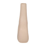 Decorative Stoneware Ceramic Vase with Sculptural Donut Shape and Boho Modern Design for Artistic Accent Styling and Contemporary Shelf or Tabletop Display - Image 7