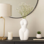 Decorative Torso Vase for Home Decor â€“ Contemporary Sculptural Body Form Flower Vase for Table Decor â€“ Statement Tall Vase for Living Room Decor â€“ 12" - Image 3